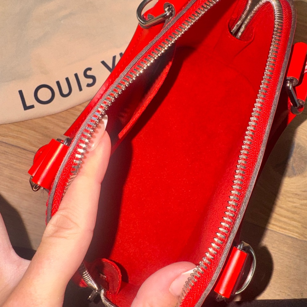 Louis Vuitton Alma BB Epi Leather Poppy Red - Picture 11 of 12